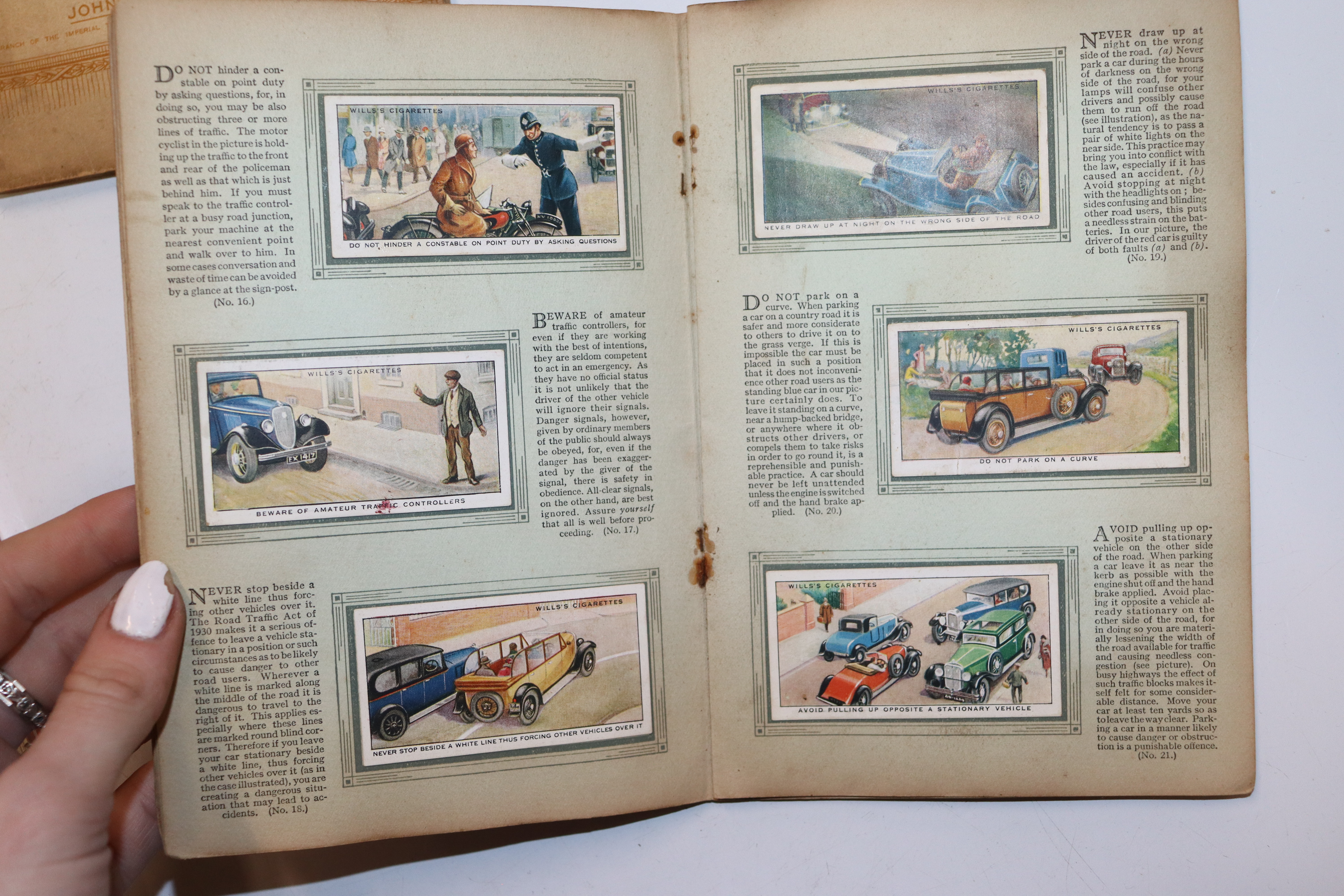 A box of motoring related ephemera, cigarette card - Image 14 of 24