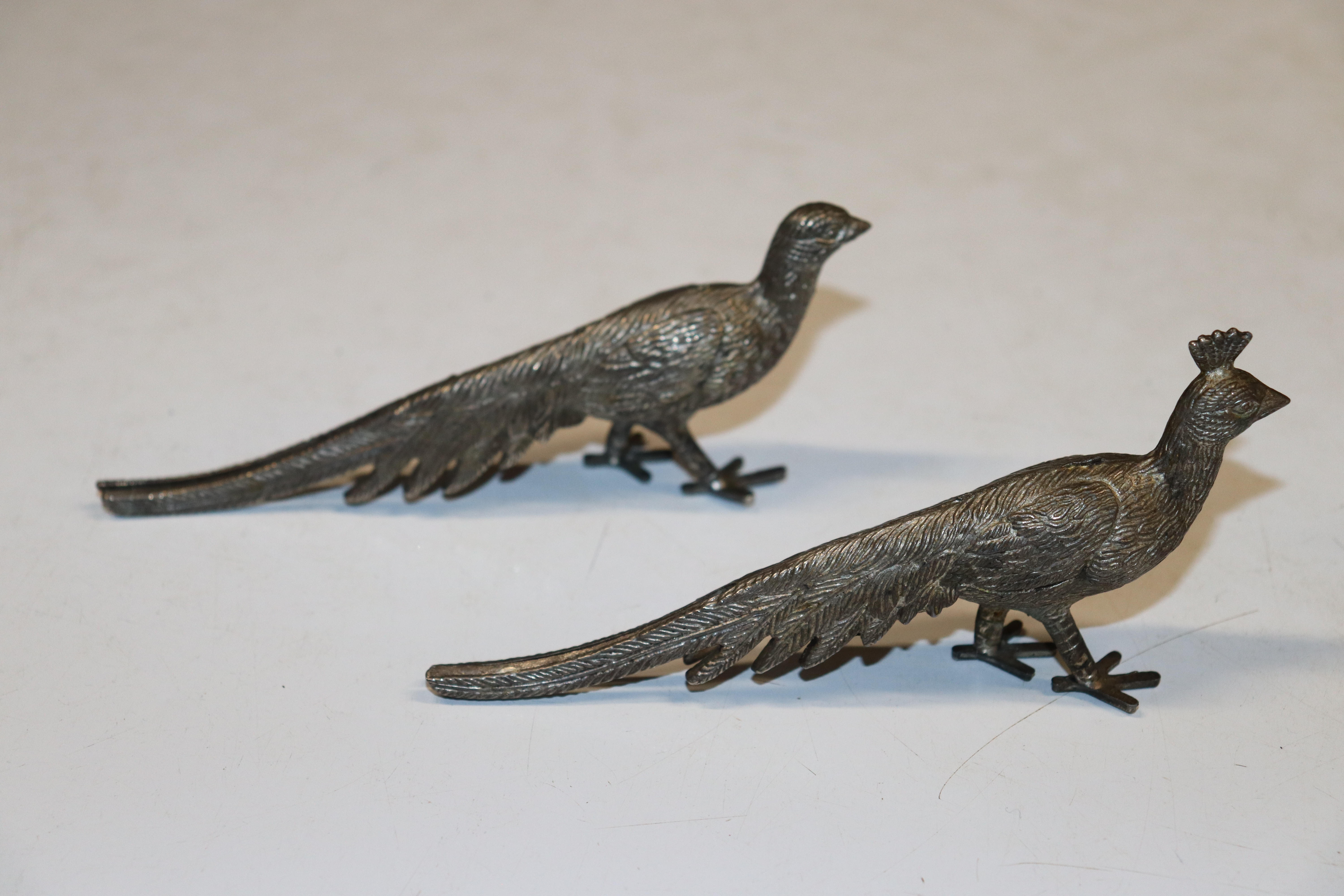 A collection of silver plated bird ornaments - Image 16 of 17
