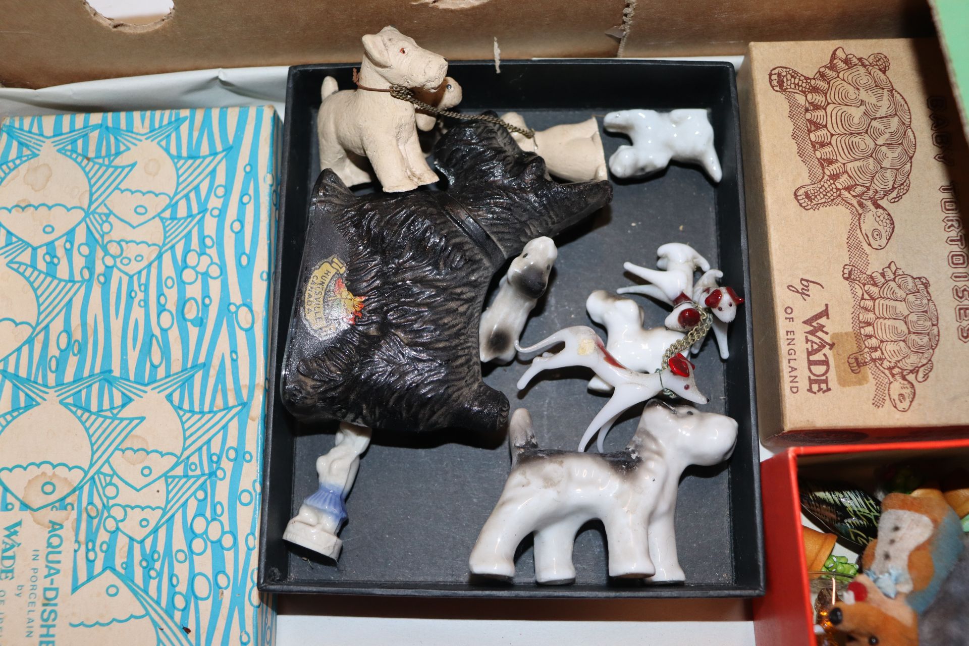 A box containing Wade Whimsies; Royal Doulton "Sch - Image 26 of 35