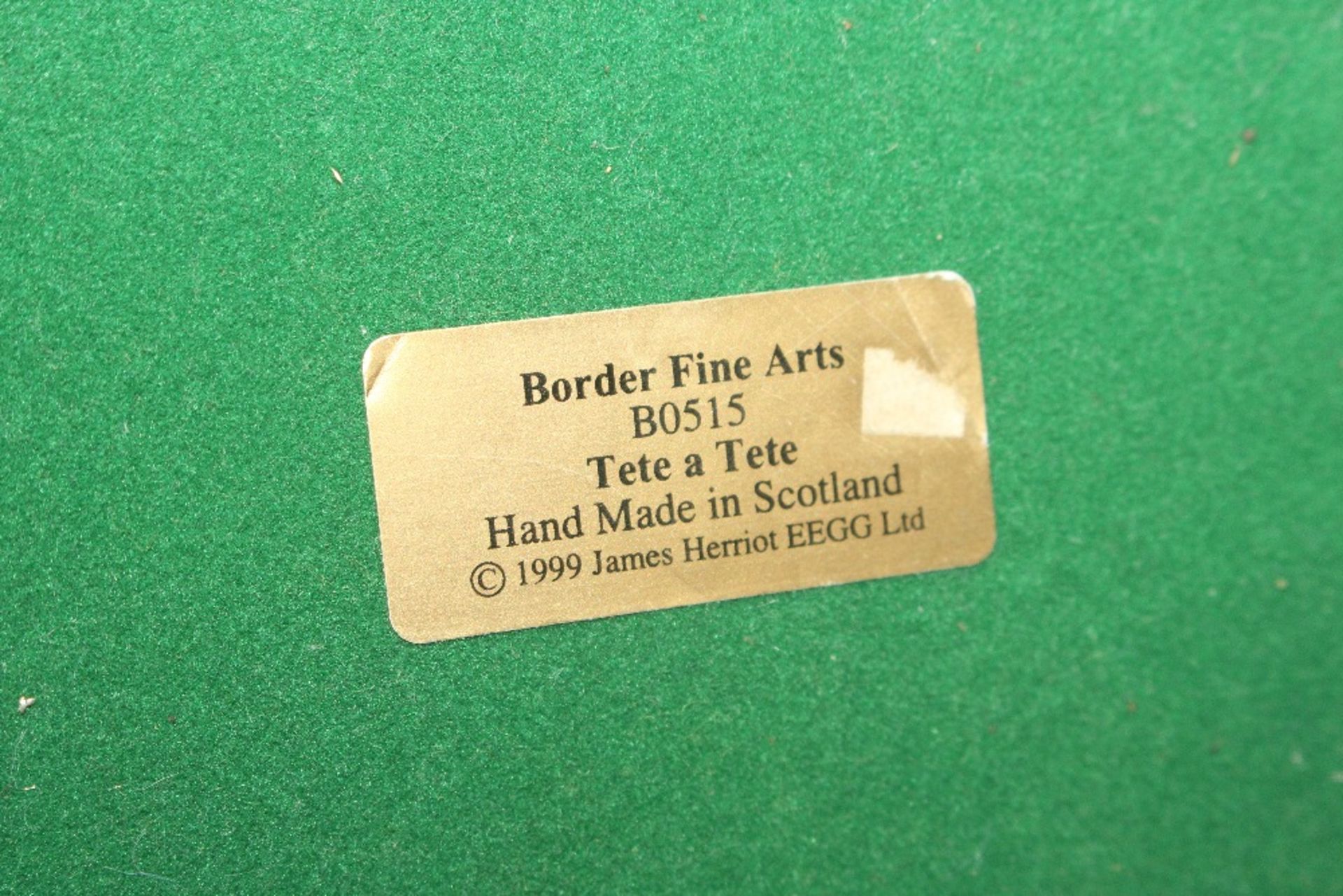 Border Fine Arts "Tete-a-Tete" by Kirsty Armstrong - Image 5 of 5