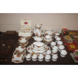 A collection of Royal Albert "Old Country Roses" t