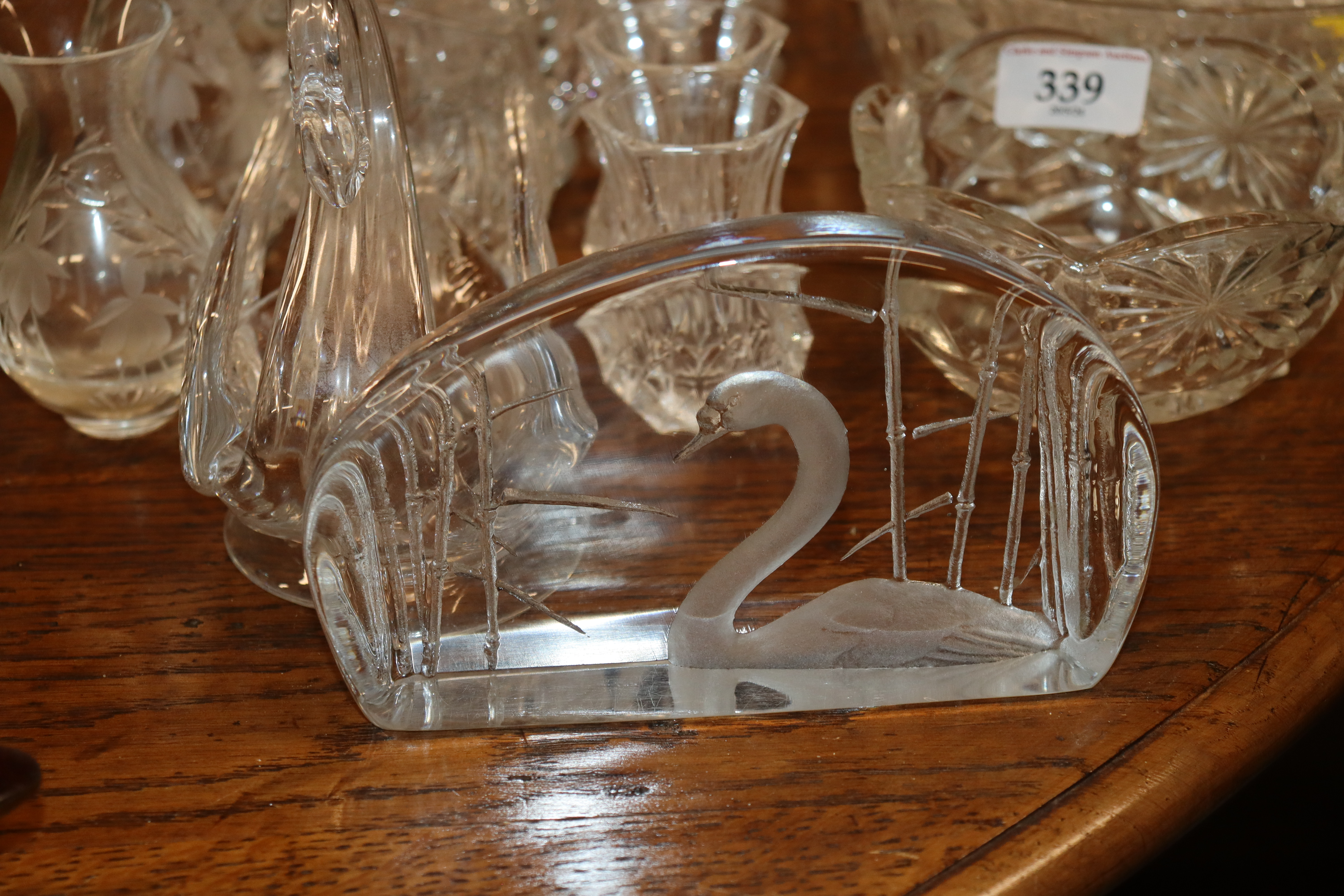 A quantity of various table glassware to include d - Image 2 of 6