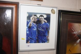 A Chelsea photograph, signed