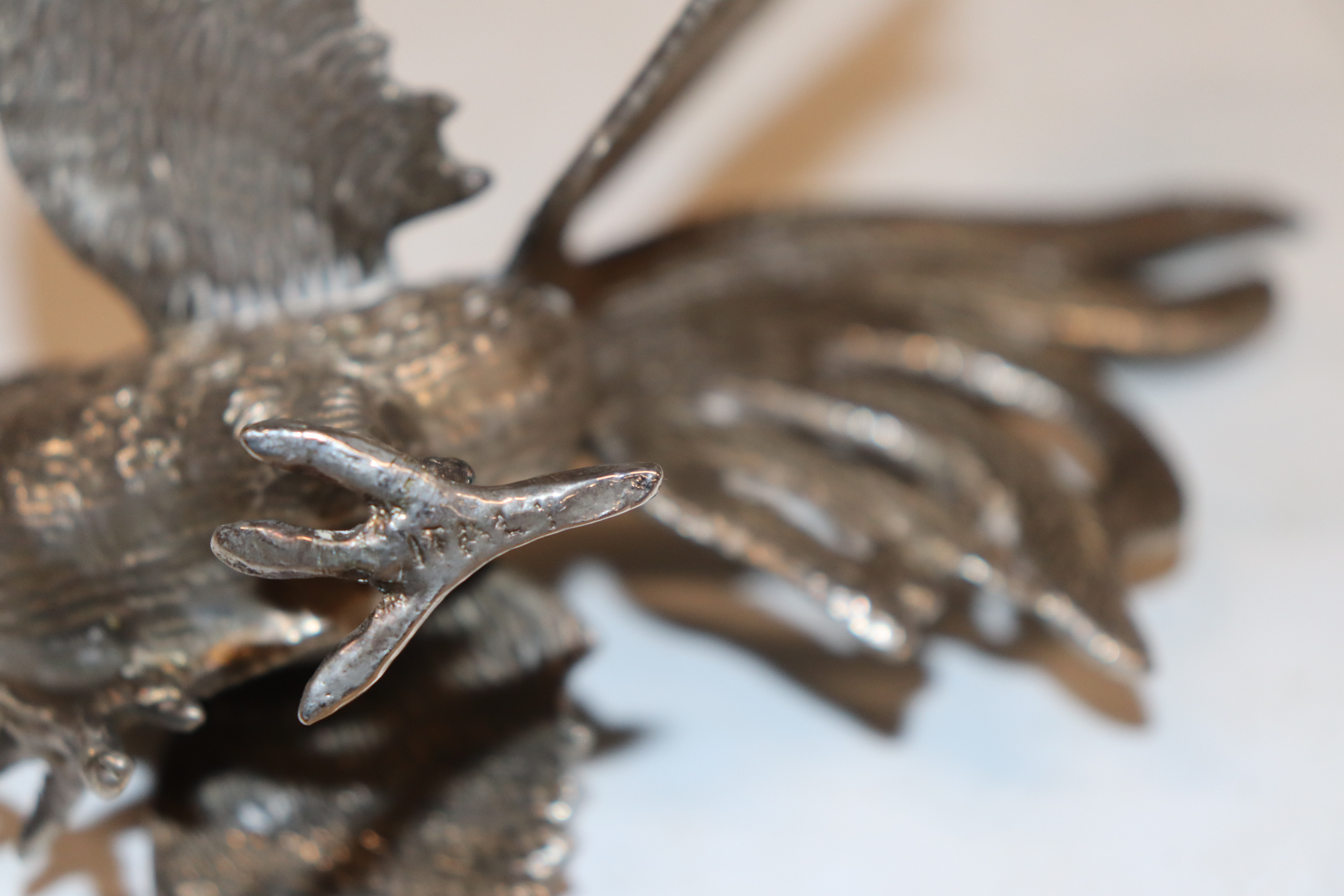 A collection of silver plated bird ornaments - Image 5 of 17