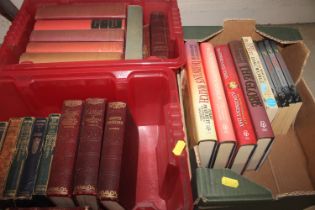 A collection of miscellaneous books including poet