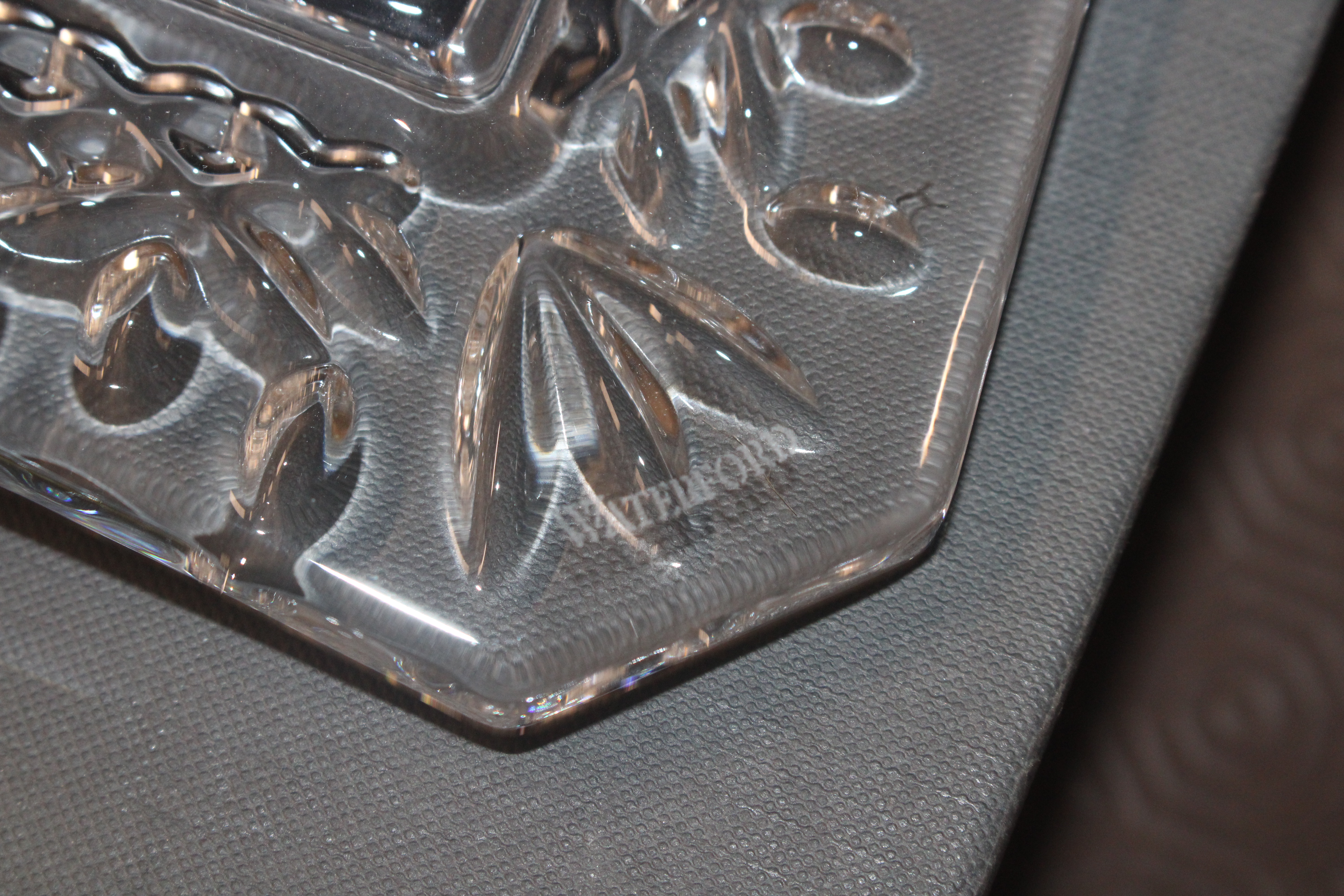 A Waterford crystal Lismore photo frame with origi - Bild 6 aus 6