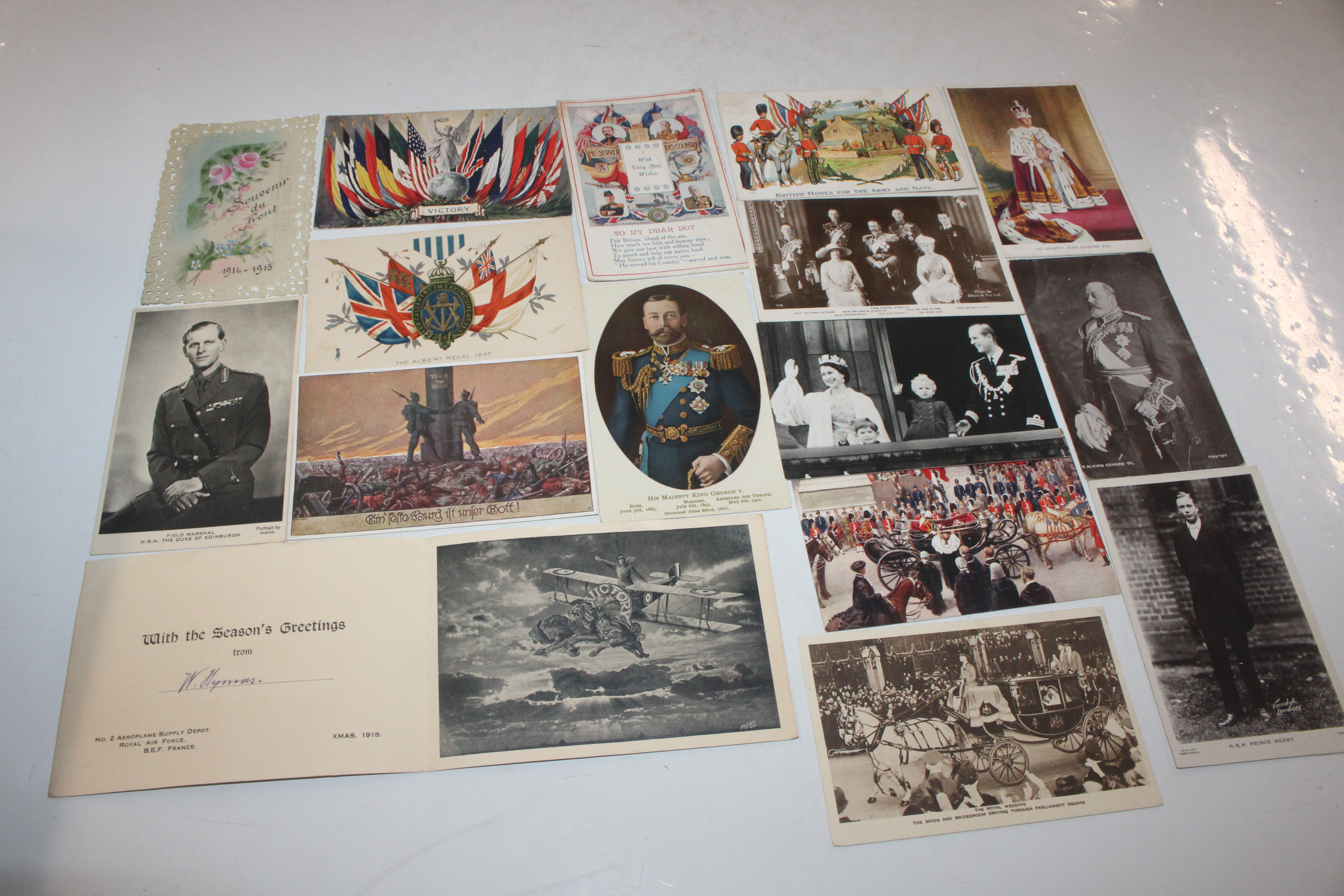 A box containing various post-cards to include Art - Image 18 of 21