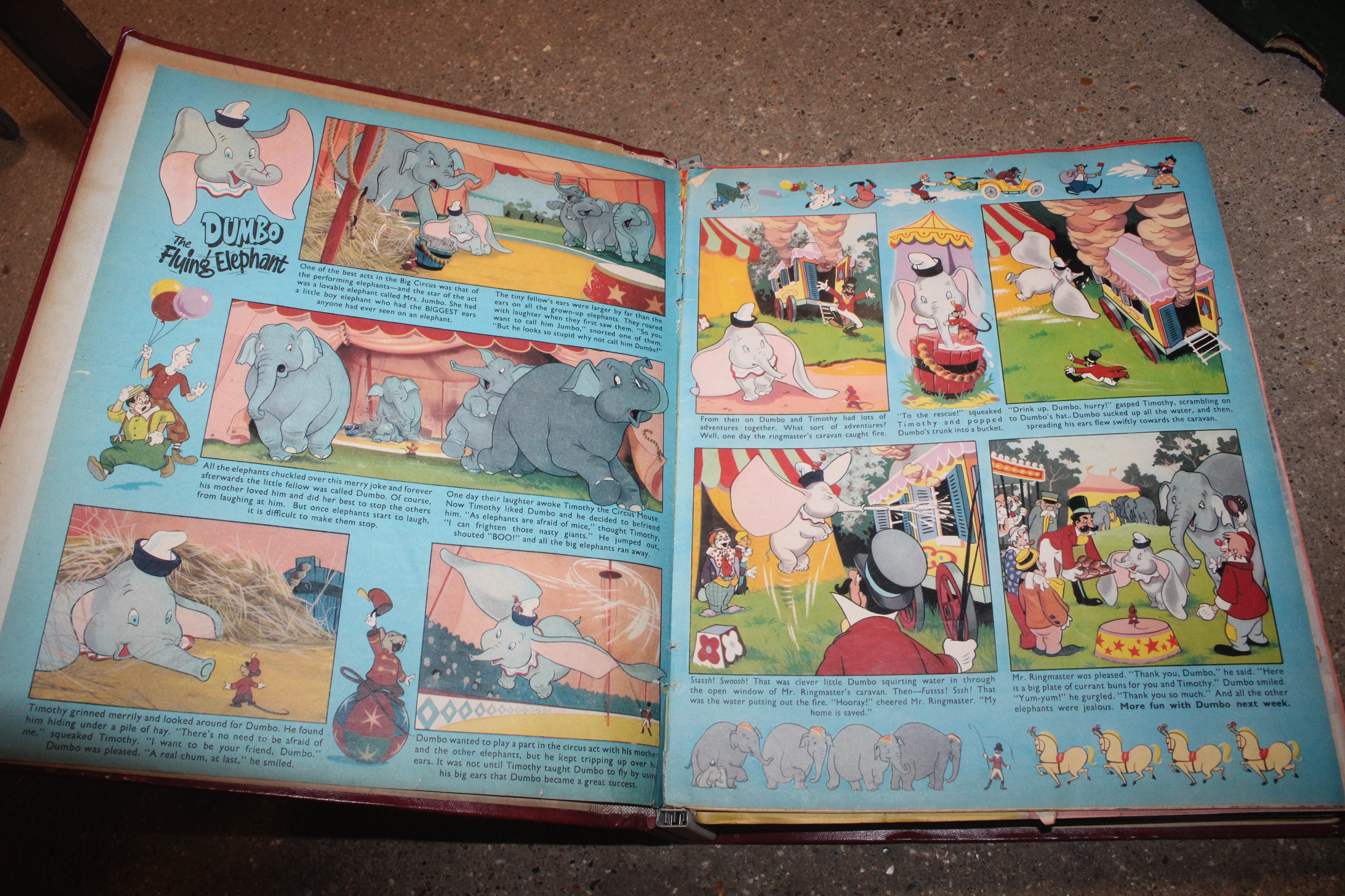 Seven folders of "Disneyland" comic magazines - Image 4 of 29
