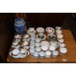 A small quantity of Royal Albert "Old Country Rose