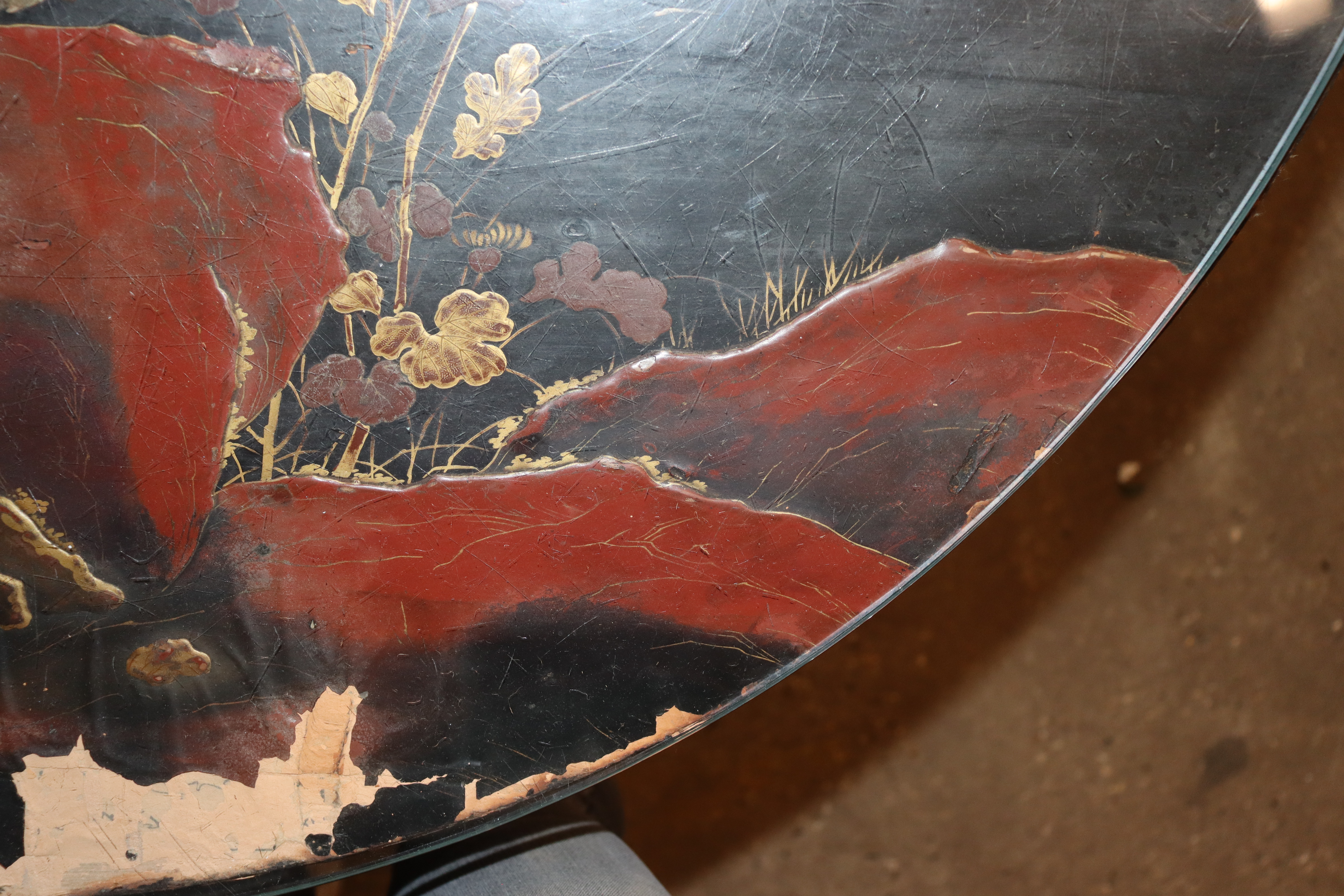 A 19th Century Oriental lacquered and mother of pe - Image 4 of 12
