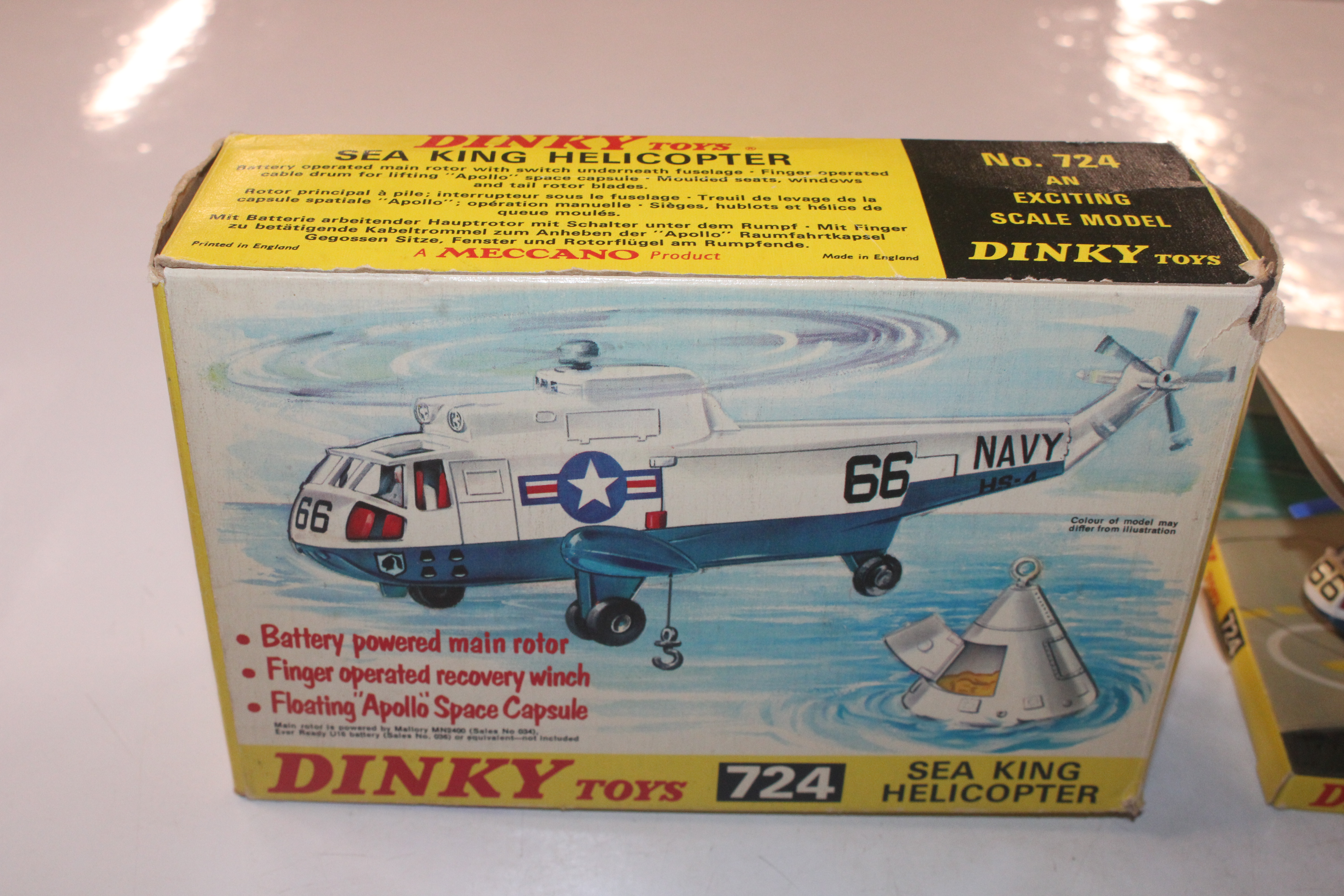 A Dinky toy 724 Sea King helicopter and box - Image 4 of 4