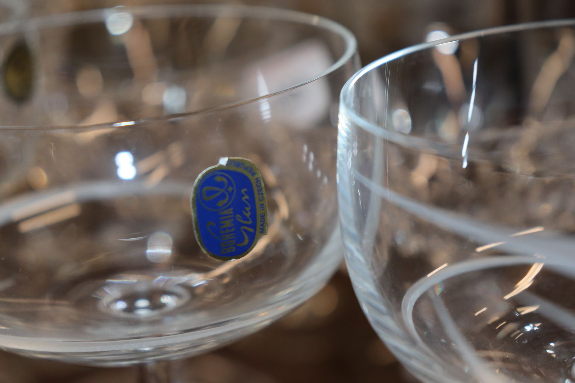A quantity of table glassware to include Bohemia g - Image 2 of 3