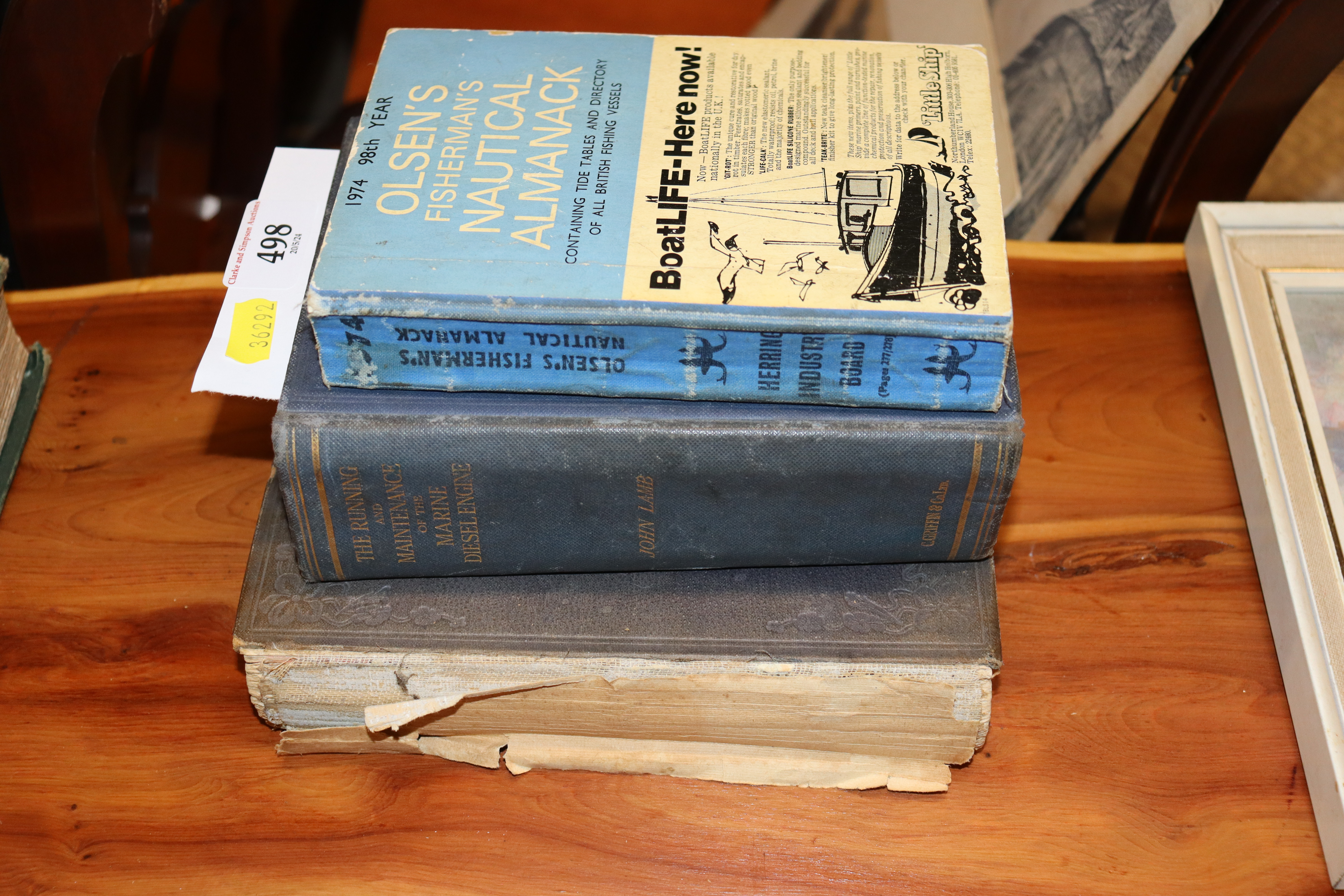 Three marine related books