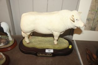 Border Fine Arts, "Best of Breed, Charolais Bull"