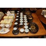 A quantity of Denby stoneware, tea, coffee and din