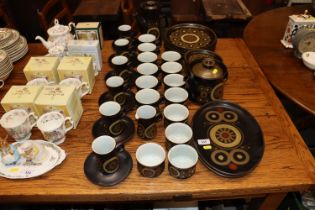 A quantity of Denby stoneware, tea, coffee and din