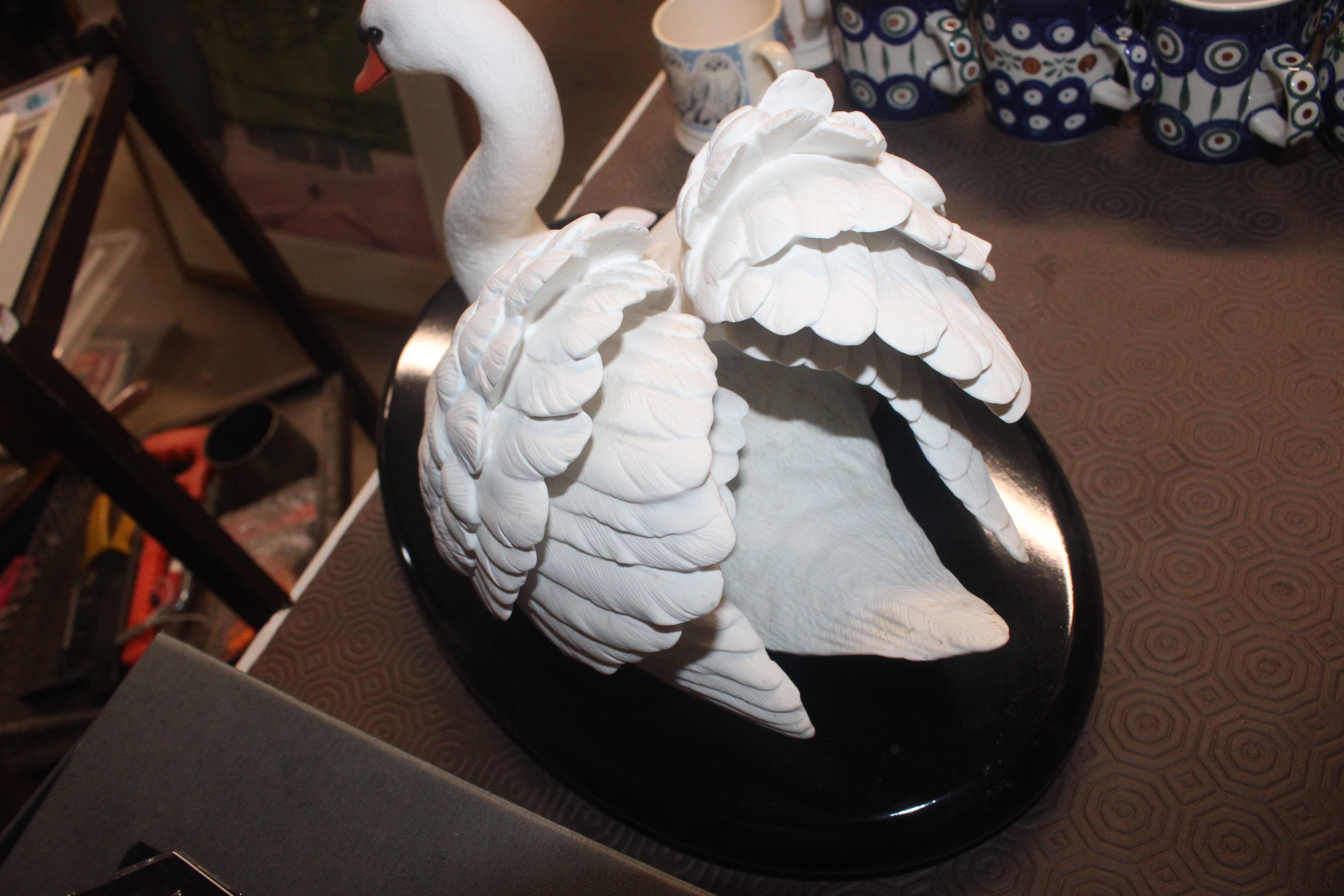 A Franklin Mint Royal Swan with certificate and pa - Image 3 of 5