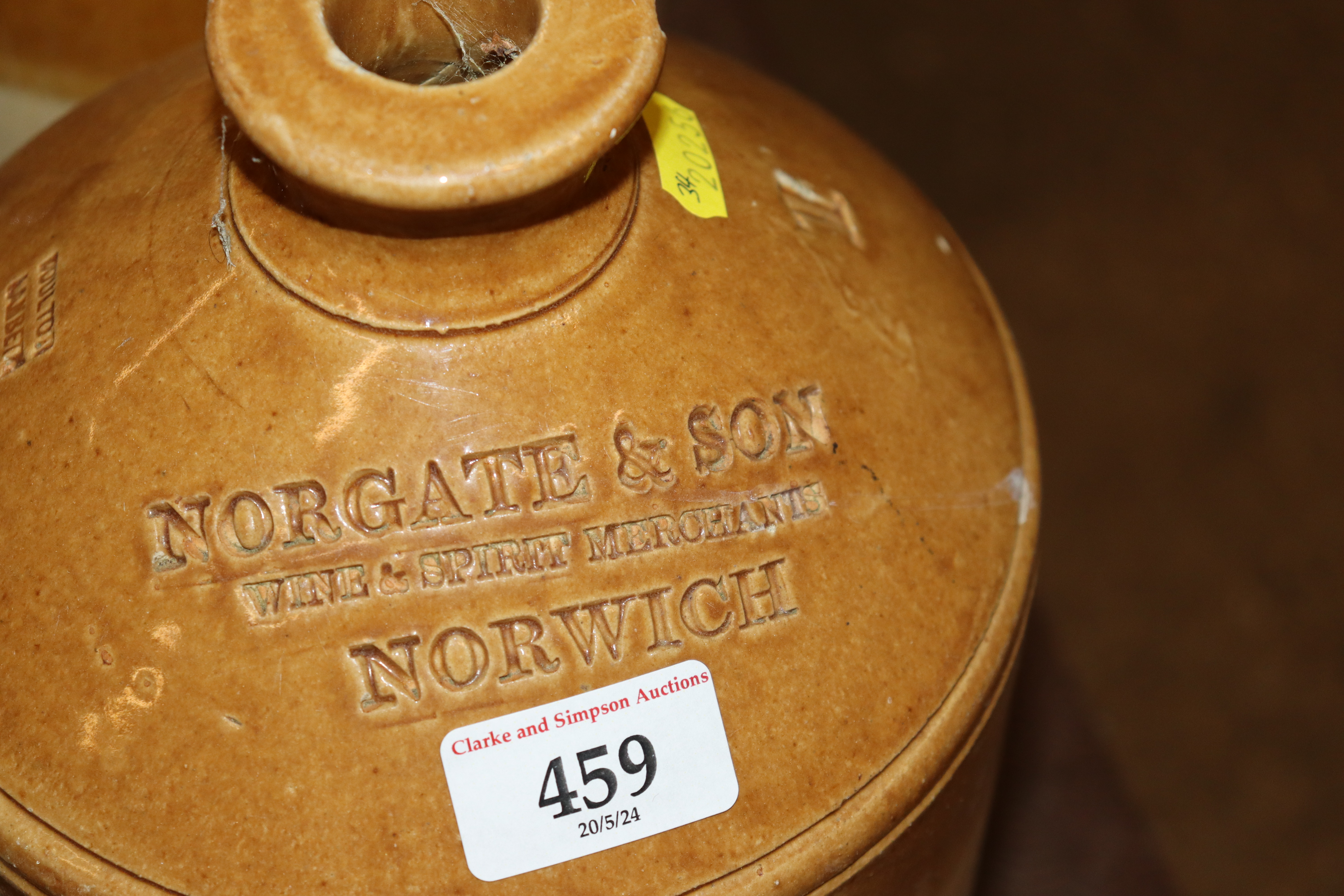 A stoneware bottle for Norgate & Son, Norwich; and - Image 2 of 6
