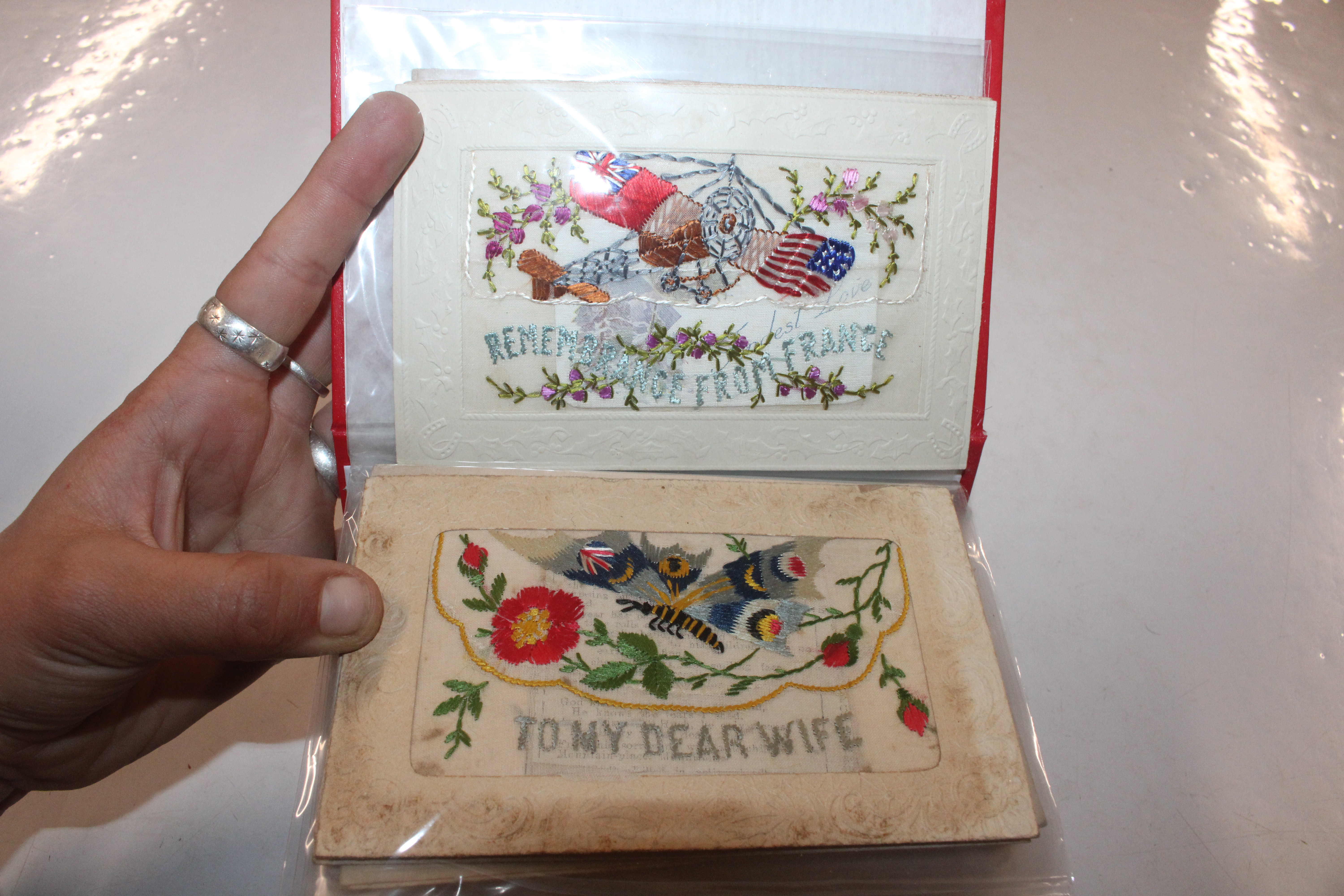 A box containing various post-cards to include Art - Image 4 of 21