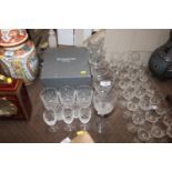Waterford Jasper Conran wine glasses and various W