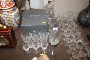 Waterford Jasper Conran wine glasses and various W