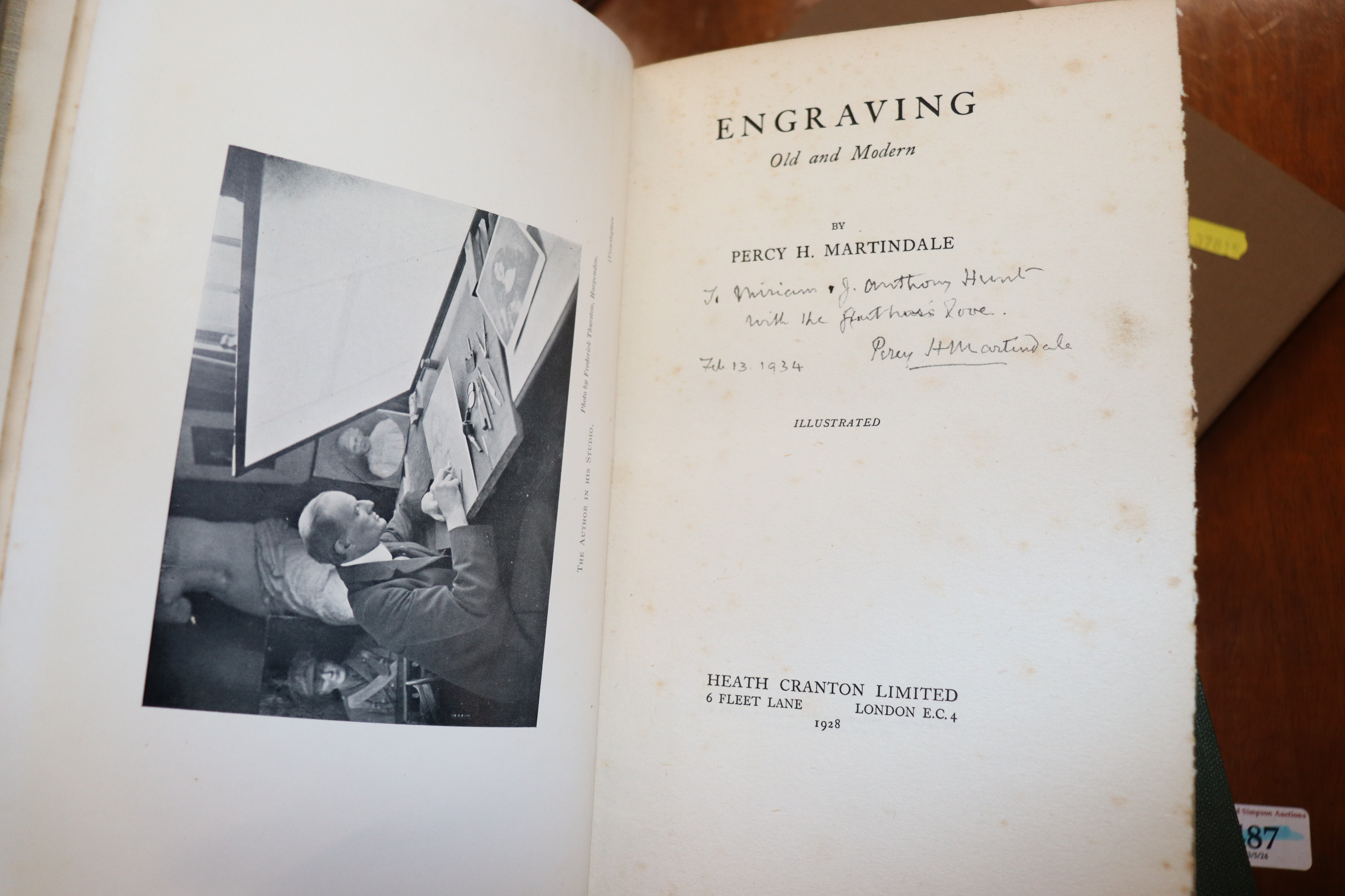 A quantity of books on etchings and engravings - Image 10 of 11