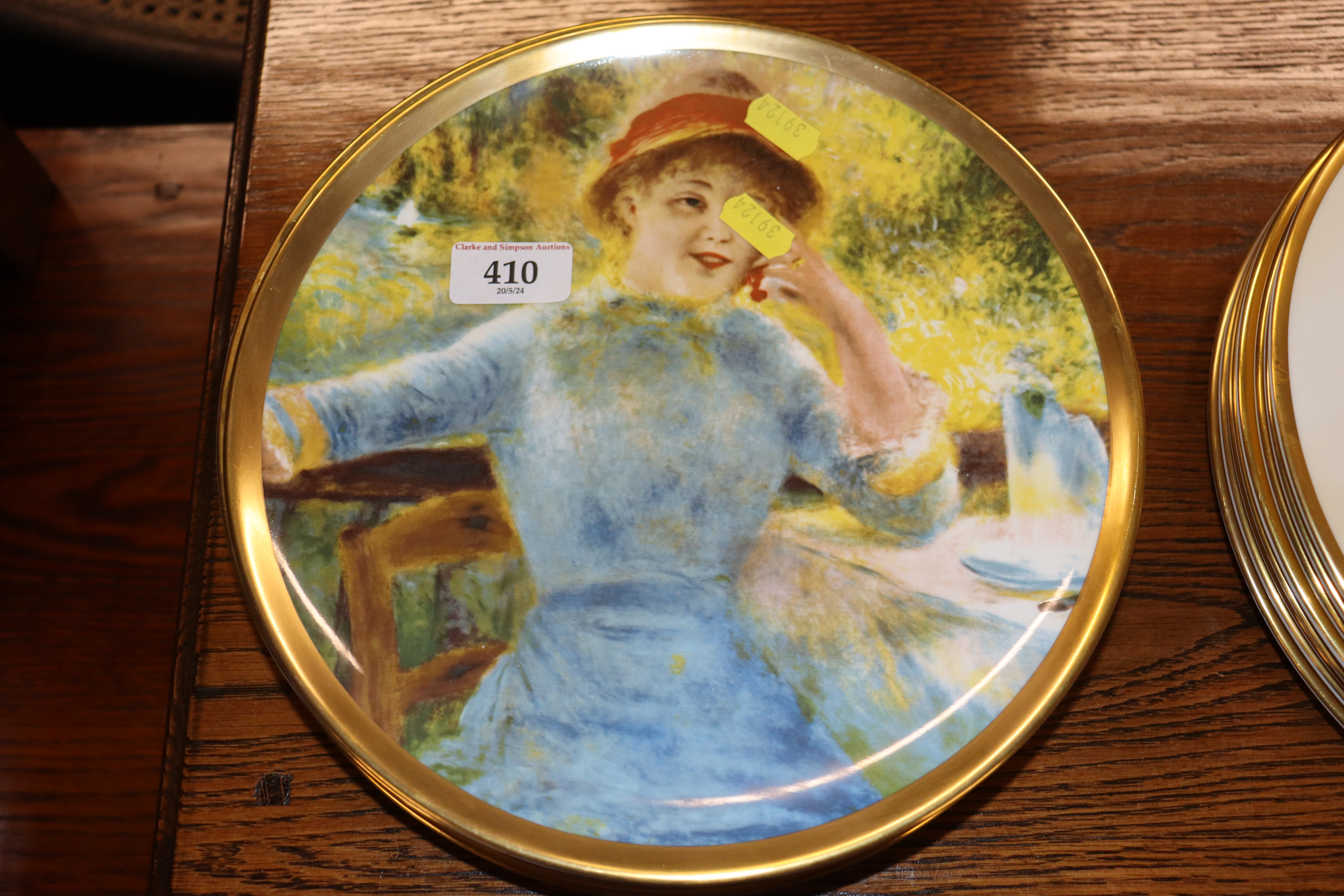 A quantity of Crown Staffordshire collectors plate - Image 9 of 12