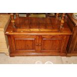 A Period Oak Reproductions Ltd. tv cabinet