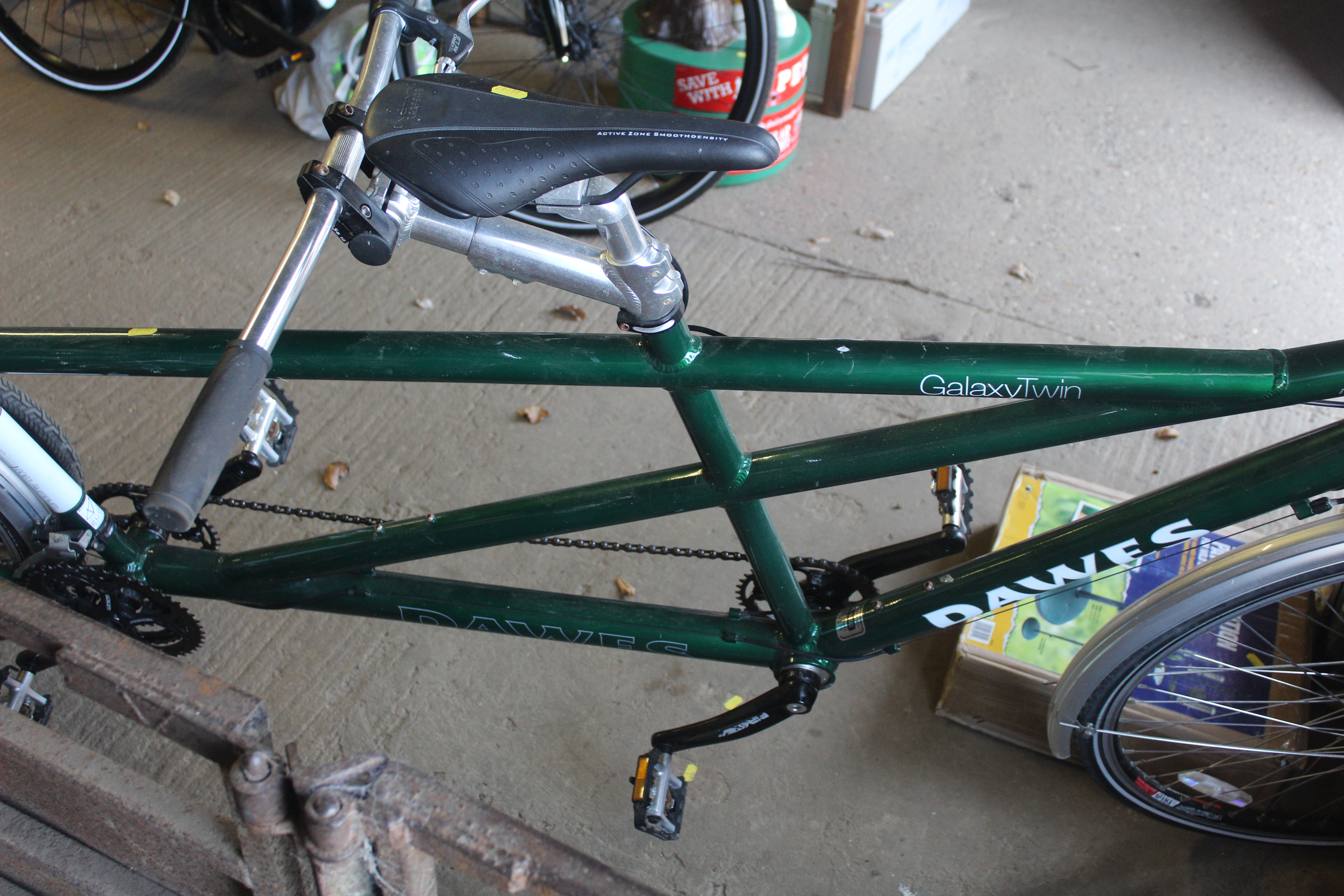A Dawes GalaxyTwin tandem bicycle with front and r - Image 8 of 9