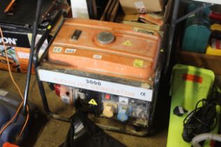 A petrol generator