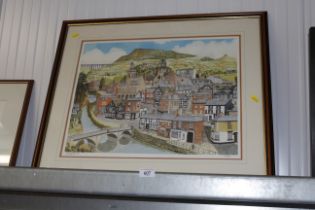 Martin Stewart, pencil signed limited edition prin