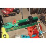 A Big Bear cordless electric hedge trimmer with ba