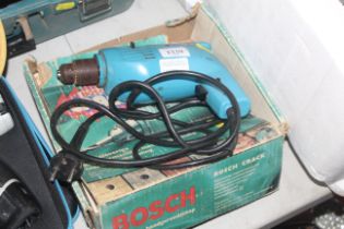 A Bosch P120SB electric drill with original box