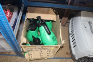 A box containing a quantity of 2L hand pump spray