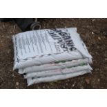 Four bags of organic compost