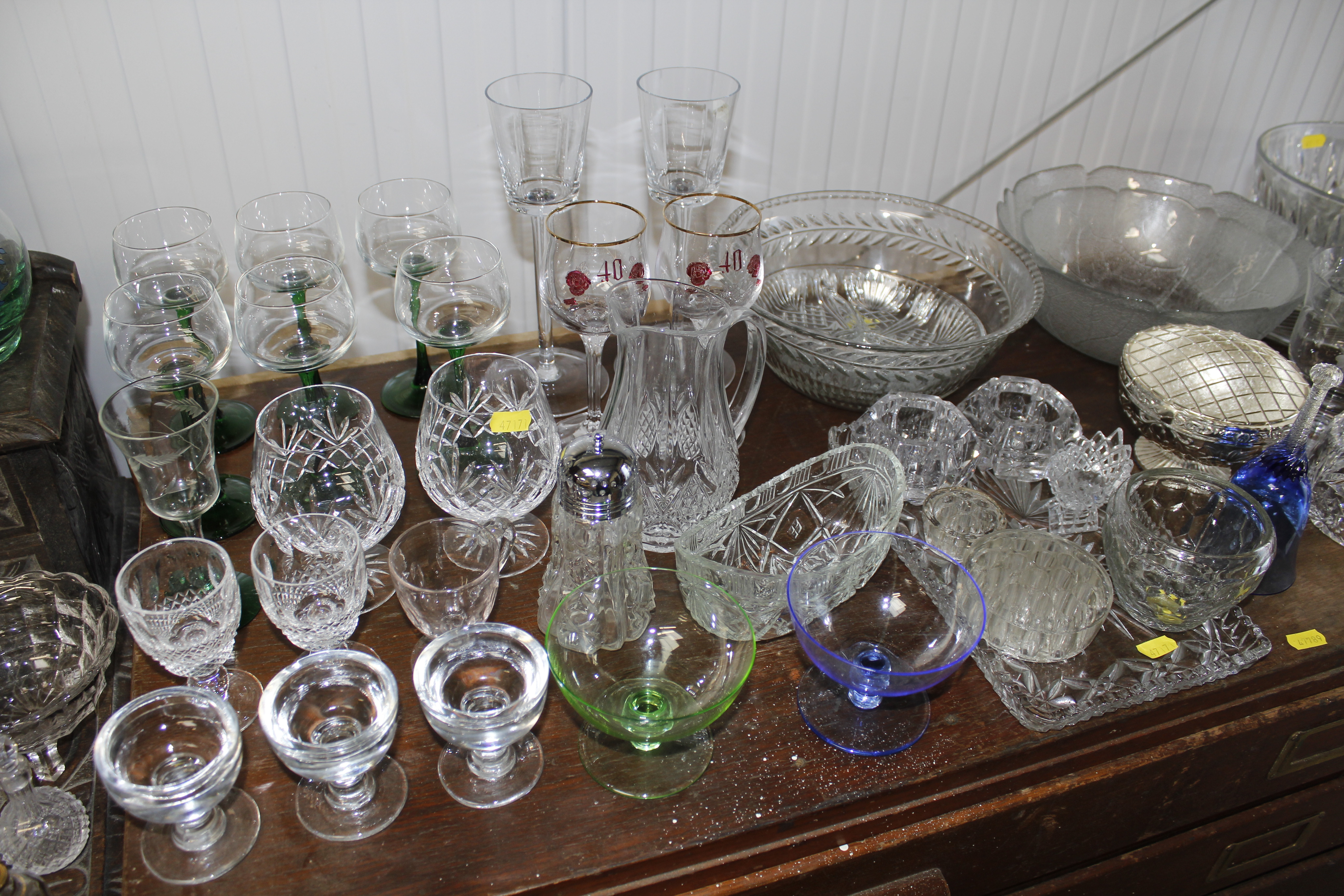 A collection of table glassware to include drinkin - Image 2 of 3