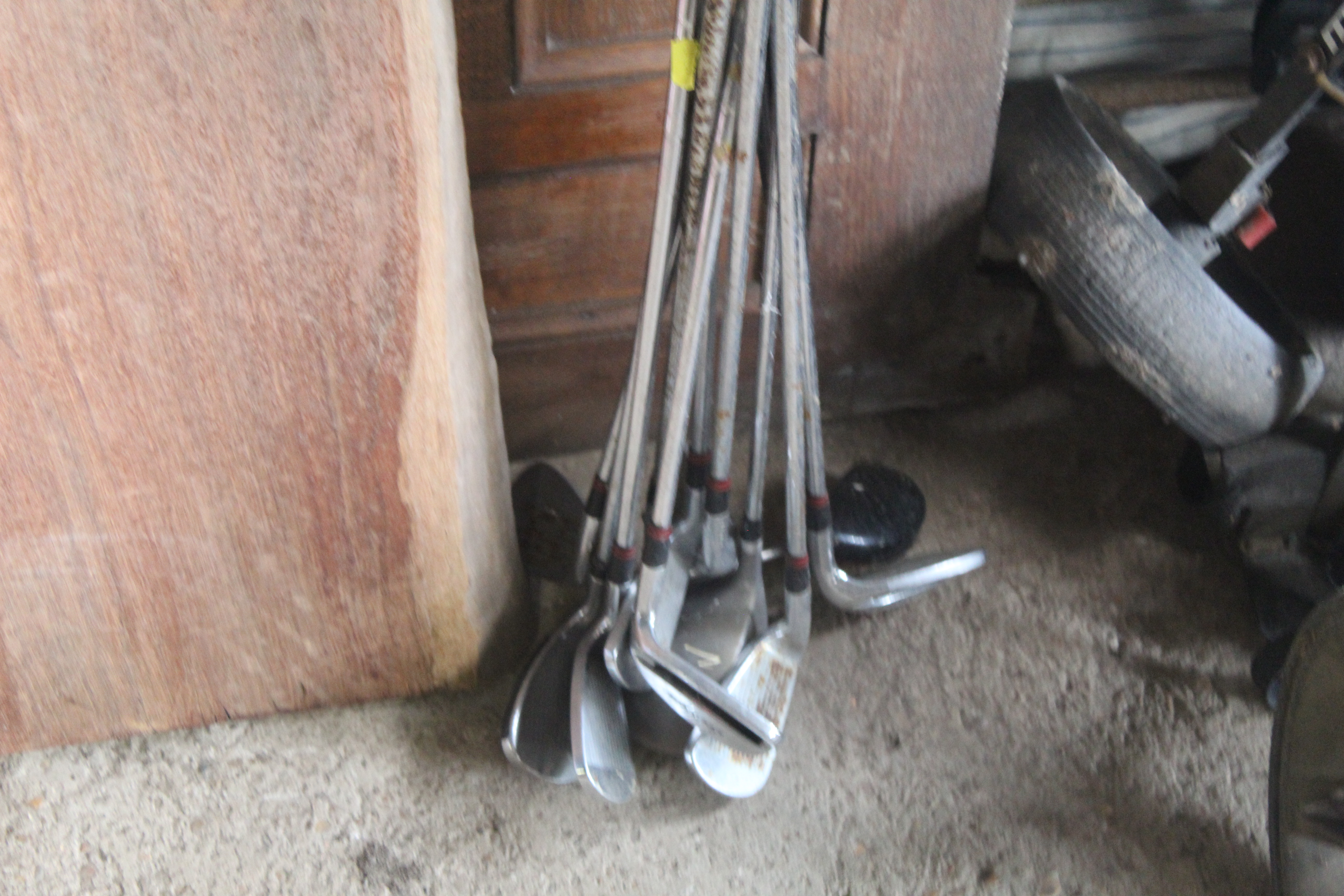 A quantity of various golf clubs including irons a - Image 2 of 2