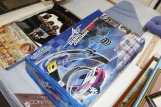 A Mega Motors Slot car racing game