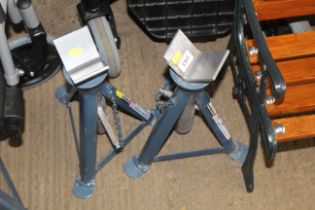 A pair of as new Sealey 2.5T axle stands