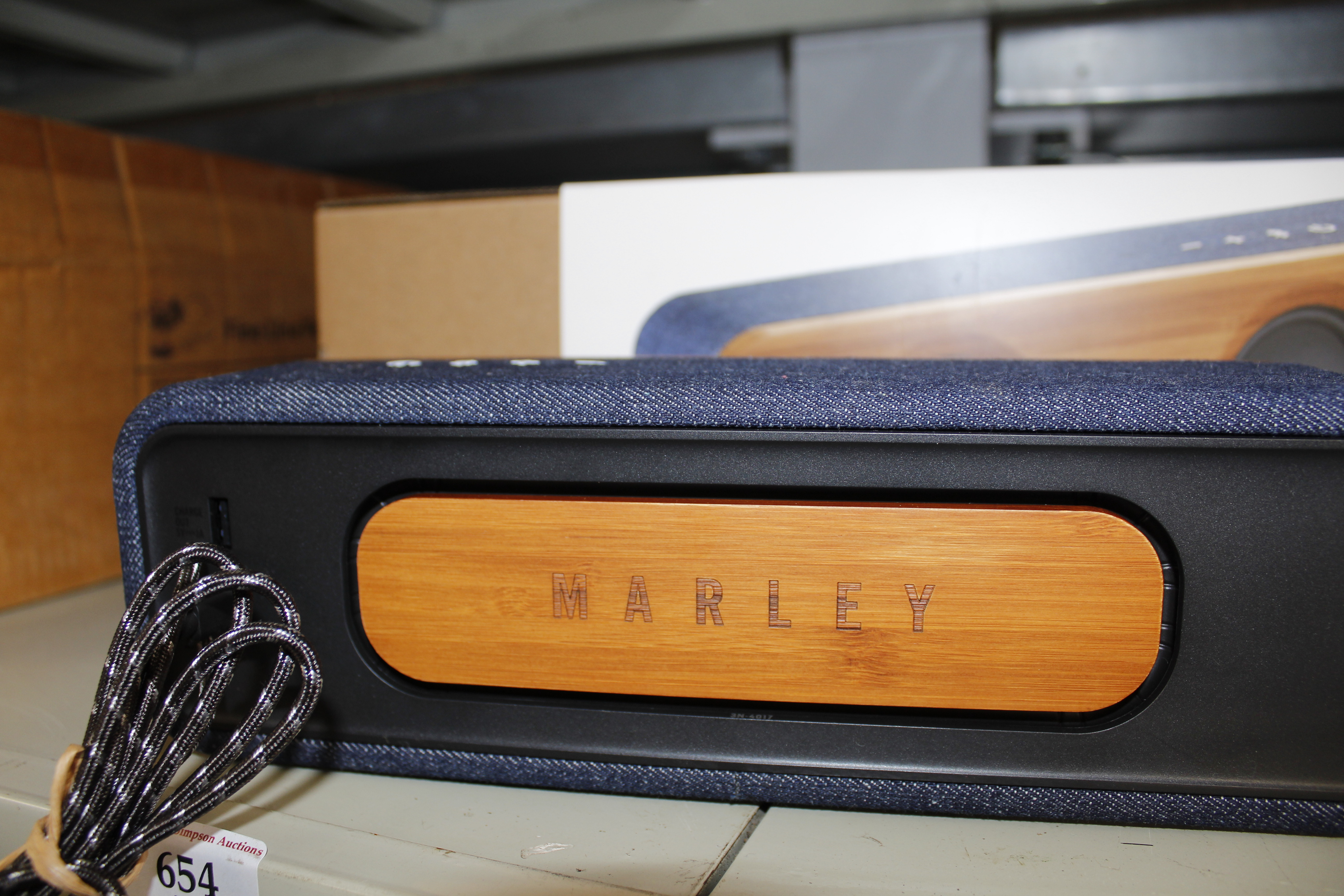 A Bob Marley portable blue-tooth speaker - Image 2 of 2