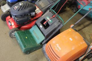 A Qualcast RE30 electric scarifier