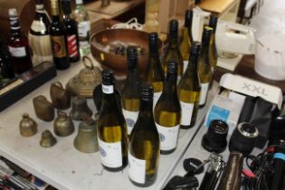 Ten bottles of Marlborough Sauvignon Blanc