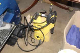 A Karcher 2 Compact electric pressure washer with
