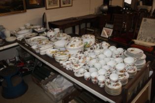 A large collection of Royal Worcester "Evesham" pa