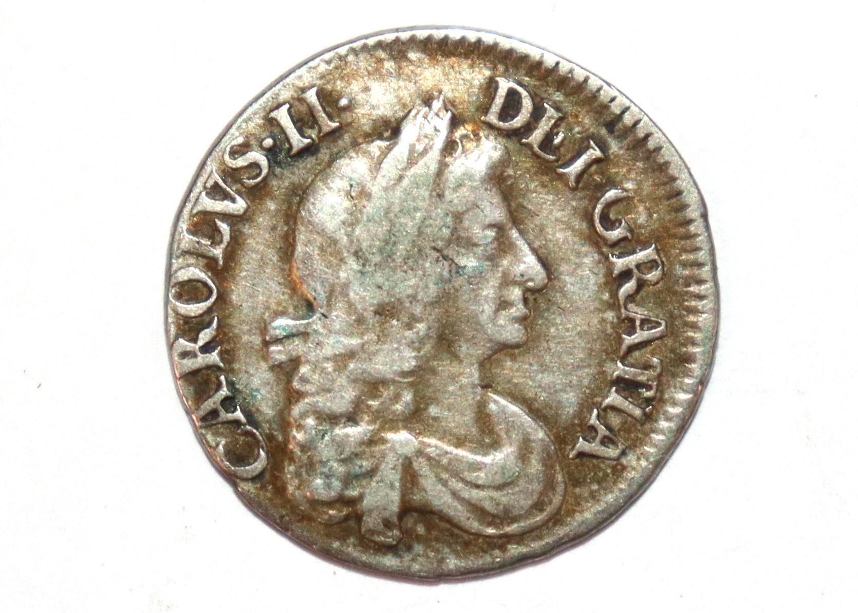 A Charles II threepence 1683 (Maundy) - Bild 2 aus 4