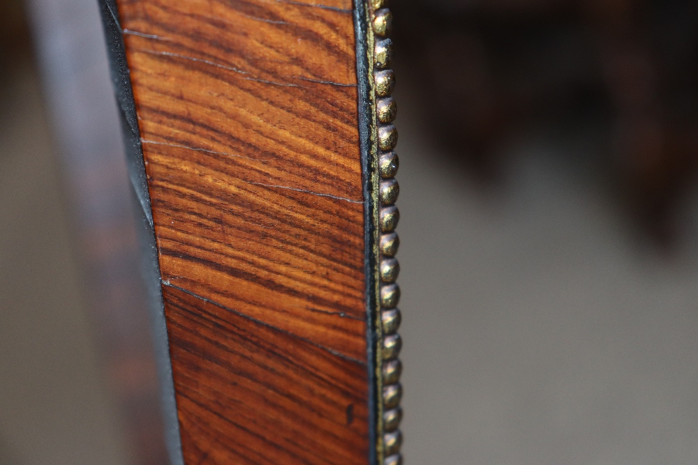 A pair of 19th Century French walnut and cross banded two tier side tables surmounted by pierced - Image 31 of 110