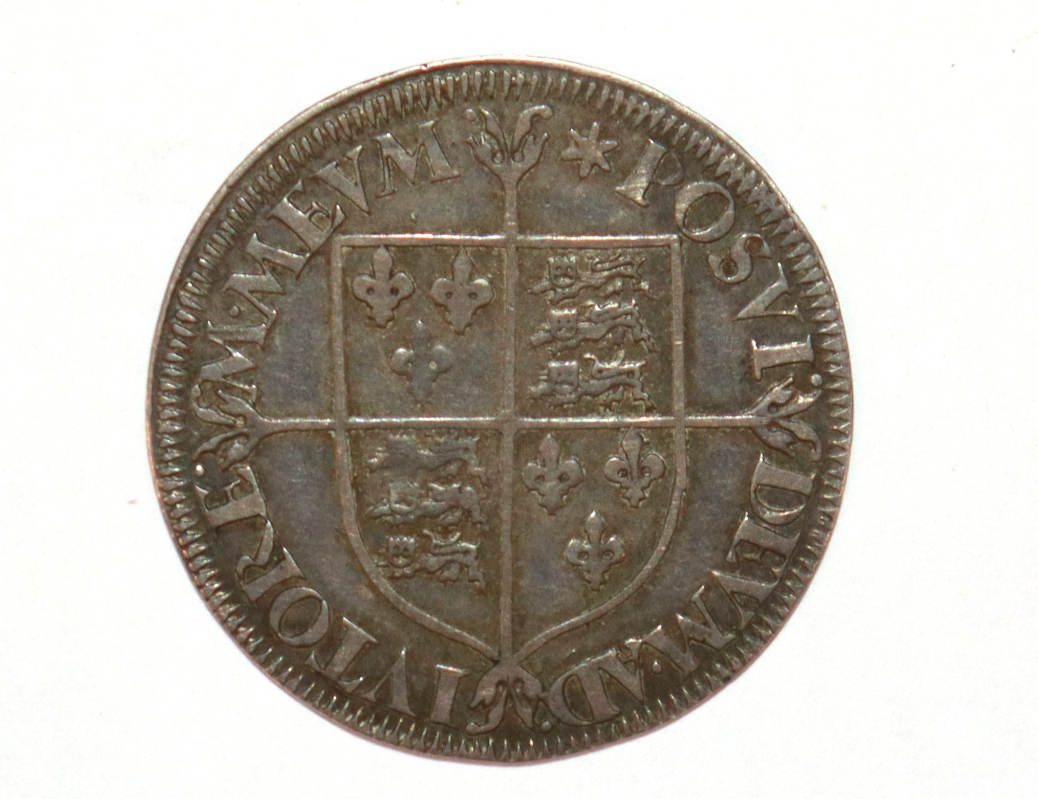 An Elizabeth I sixpence, MM star