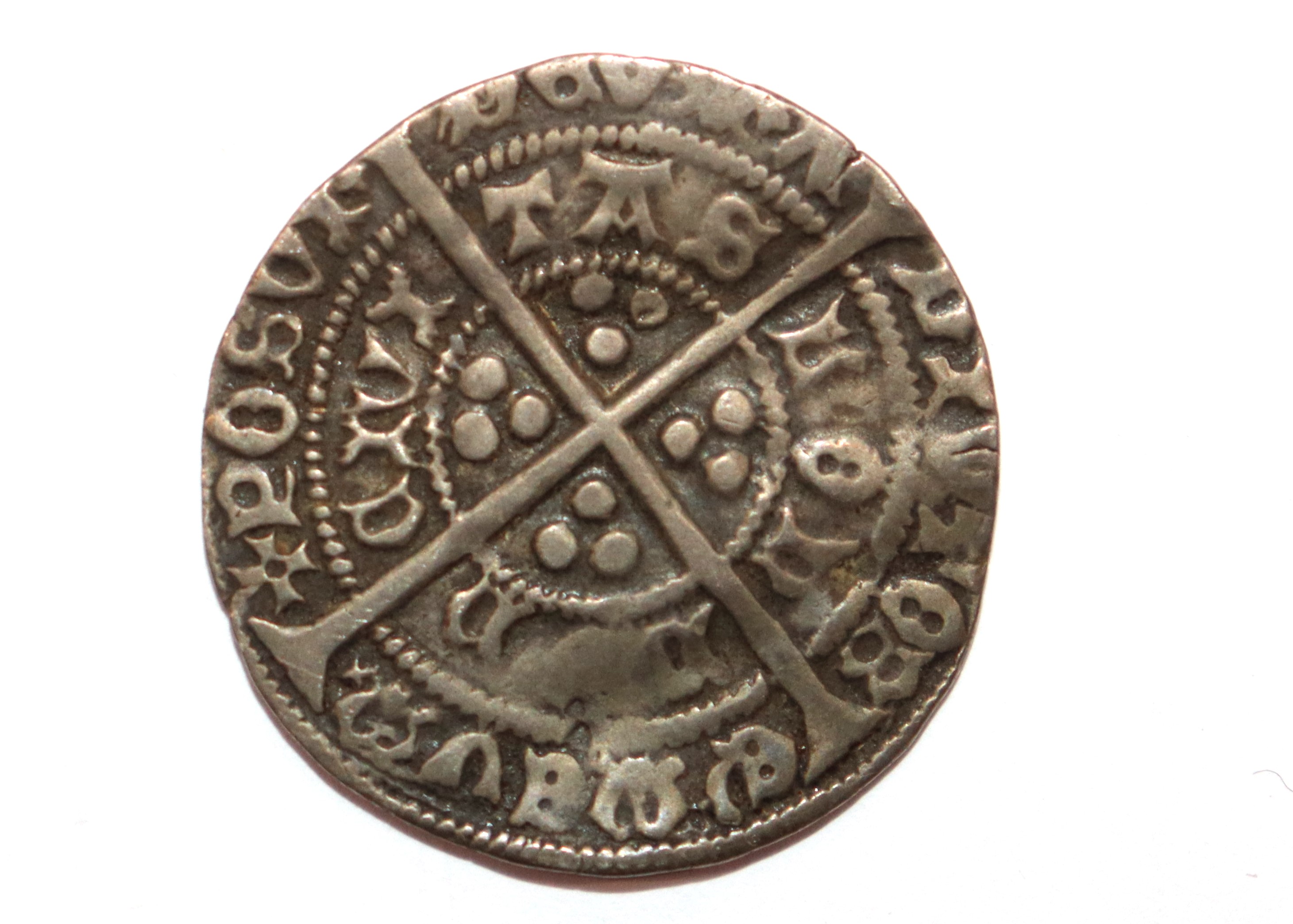 An Edward IV groat, MM pierced cross