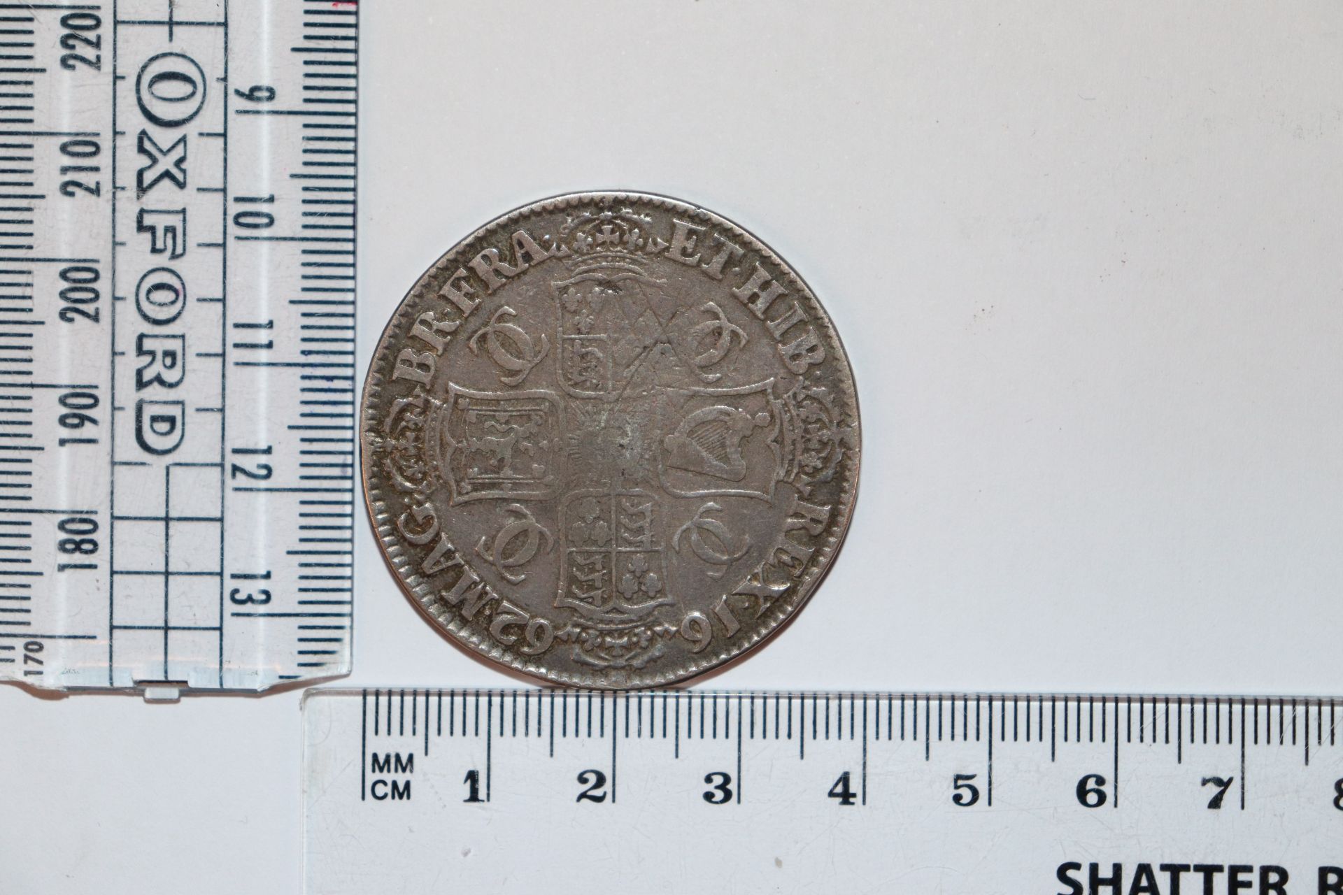 A Charles II 1662 crown - Image 3 of 4