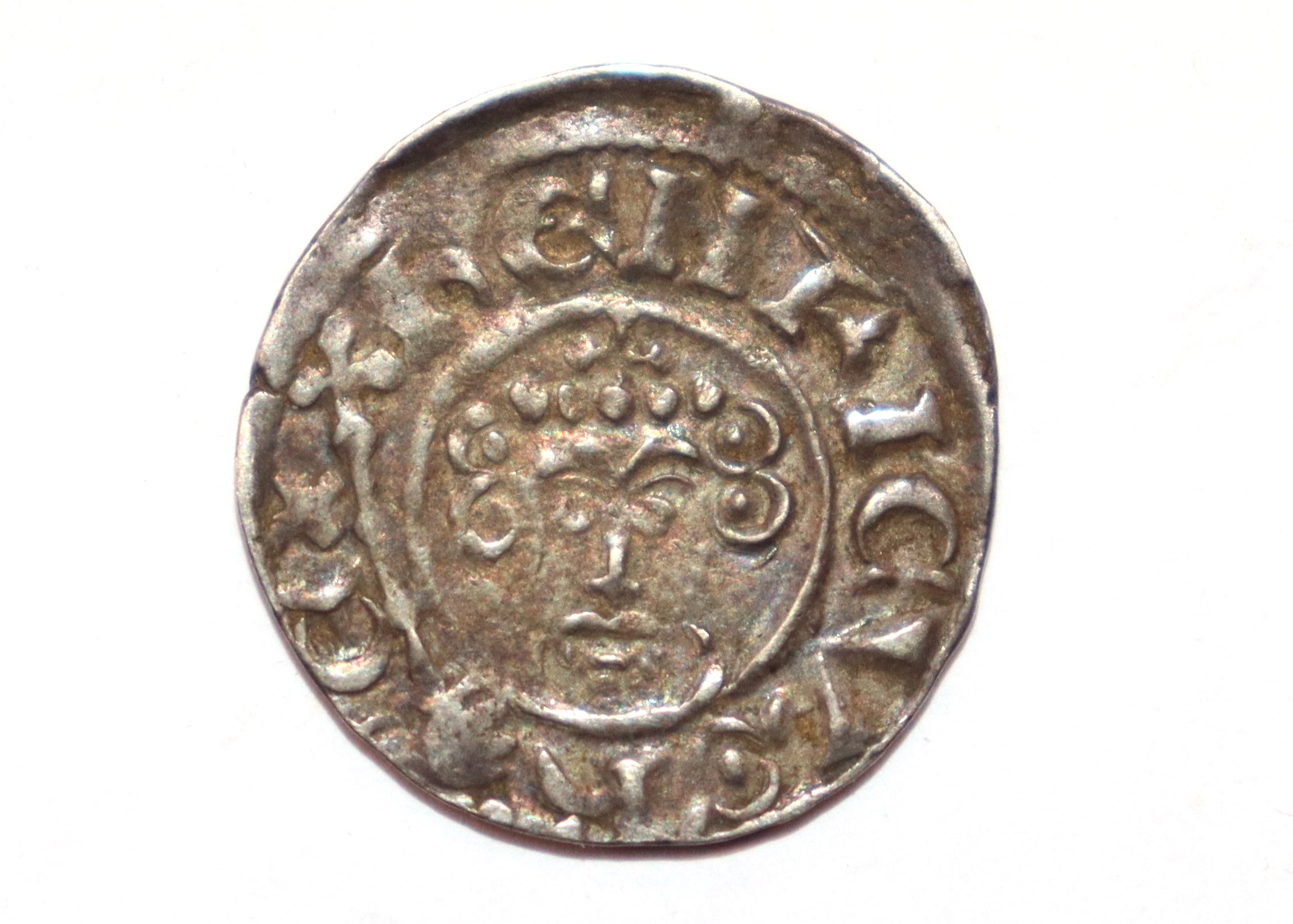 King John (1199-1216) penny, short cross - Image 2 of 4